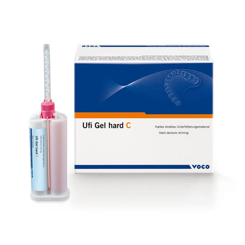 Ufi Gel Hard C Silicone Rebasage Dur Voco Traitement Direct au Cabinet