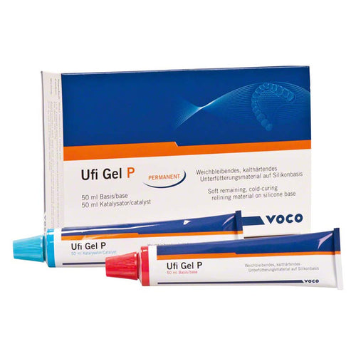 Ufi Gel P - Silicone de Rebasage Permanent Souple Voco Prothèse Totale