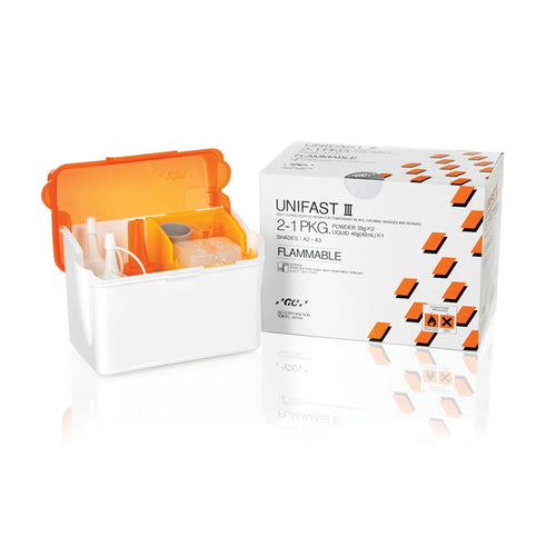 Unifast III GC -  Kit Résine Provisoire - Pour Prothèses Longue durée.