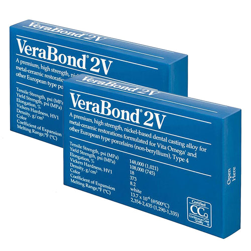 VeraBond 2V Métal Armatures Céramique Ni.Cr - Non Béryllié