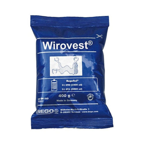 Wirovest Revêtement Stellite Bego Liant Phosphate Duplication Gélatine